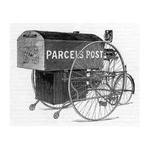  A Royal Mail Parcels Post Delivery Tricycle Stretched 