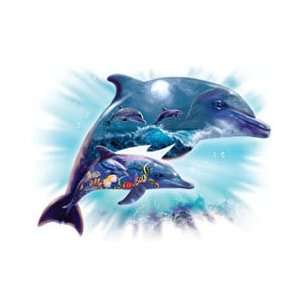  T shirts Aquatic Sea Life Dolphin Aqua Universe 6xl 