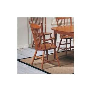  Chatham 65101A Highland Road Cherry Thumb Back Arm Chair 