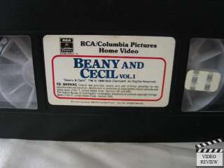 Beany And Cecil   Volume 1 VHS Bob Clampett 043396602878  