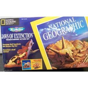 Micro Machines National Geographic Jaws of Extinction Transforming 