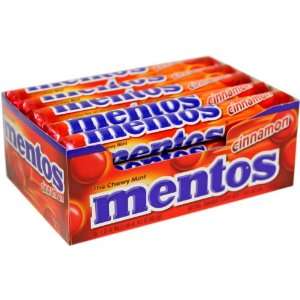 Mentos Cinnamon Chewy Mints 15 1.32oz: Grocery & Gourmet Food