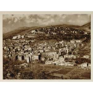  1925 Cori Italy Italian Town Panorama Kurt Hielscher 
