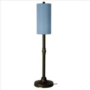  Coronado Floor Lamp in Bronze Shade: Canvas Linen: Home 