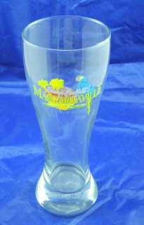 Jimmy Buffetts Margaritaville Las Vegas NV Pilsner Beer Glass Parrot 