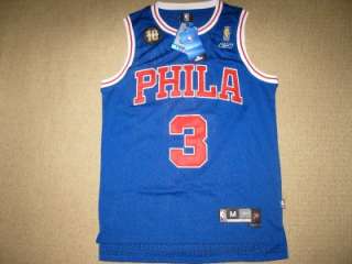 NBA ALLEN IVERSON Philadelphia 76ers Swingman jersey size LARGE New 