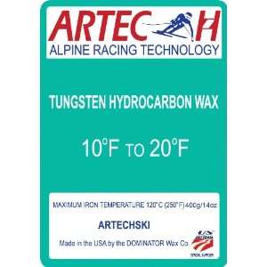 ARTECH Tungsten Hydrocarbon Ski Wax Cold Temperature Formula 400 