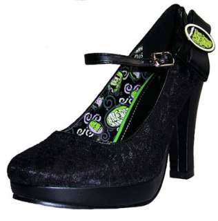 TUK A8996 Frankenstein Cameo Monster Lace Heels Gothic Halloween Shoes 