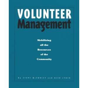  Volunteer Management [Paperback] Steve McCurley Books