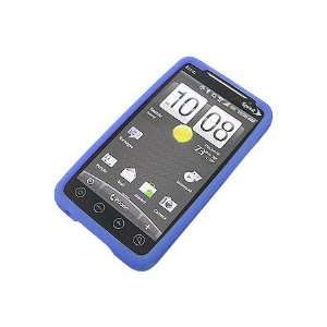  HTC Evo 4G Skin Case Blue Cell Phones & Accessories