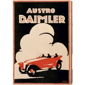  Vintage Car Ad, Austro Daimler AZV01177 canvas art