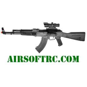 305 FPS !!! Spring Powered AK47 A Airsoft Rifle With flashing LED 