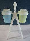 Tupperware 2 ADJUSTABLE SALT PEPPER SHAKERS New  