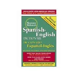  Merriam Webster Hardback : Spanish English Dictionary 