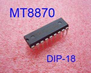 5pcs MT8870DE MT8870 Integrated DTMF Receiver DIP 18  