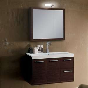  Nameeks Set LE1 Glossy White Linear Bathroom Vanity