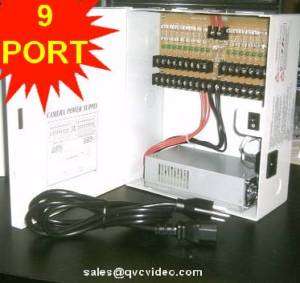 8ch Camera CCTV Power Supply DISTRIBUTION BOX 12v DC 5A  