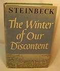 John Steinbeck THE WINTER OF OUR DISCONTENT First Eition 1961 dj  FREE 