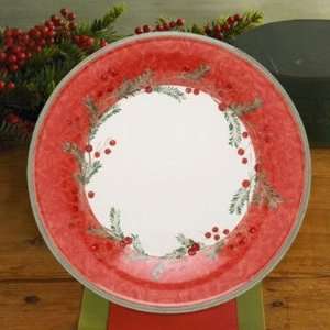  Holiday Wreath Dinner Plate: Kitchen & Dining