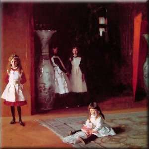  The Daughters of Edward Darley Boit 30x30 Streched Canvas 