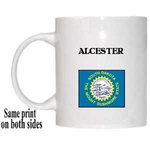  US State Flag   ALCESTER, South Dakota (SD) Mug 