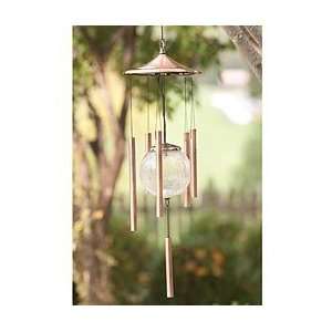 Solar Rainbow Chime   Outdoor Garden and Patio   Wind Chimes   Solar 