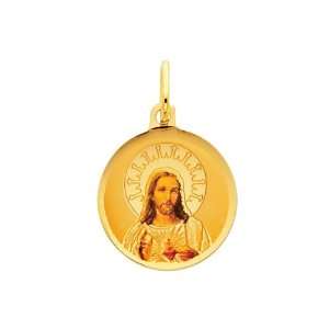   Jesus Heart Enamel Picture Charm Pendant The World Jewelry Center
