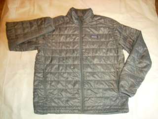 Patagonia Mens Large Nano Puff Primaloft Jacket coat Lk down Sweater 