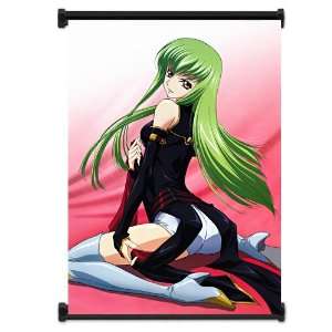 Code Geass: Lelouch of the Rebellion Anime Sexy C.C. Fabric Wall 