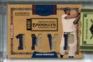 2008 Playoff Prime Cuts Timeline Silver Jersey #28 Jackie Robinson 9 