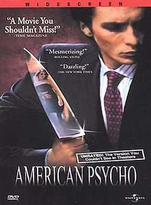 American Psycho DVD, 2000, Unrated  
