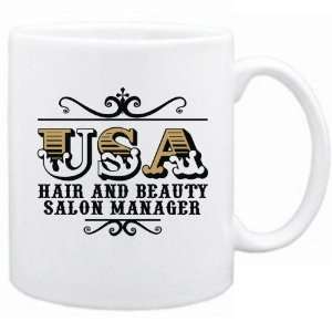  New  Usa Hair And Beauty Salon Manager   Old Style  Mug 