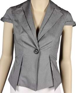 XOXO Gray Blazer Jacket Top NWT  