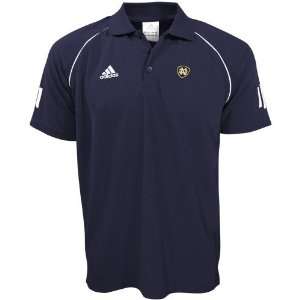   Dame Fighting Irish Navy Blue Climate Cool Polo