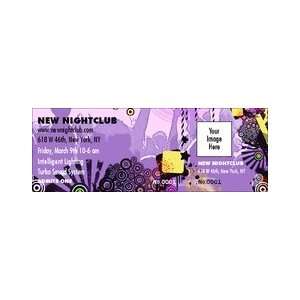  Nightclub Purple Event Tickets or Invitations Office 