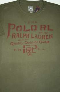 NWT Polo Ralph Lauren SIZE L & XL Mens Graphic Tee TShirt  