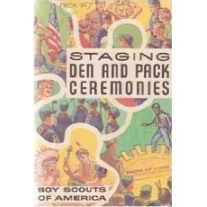  staging den and pack ceremonies bsa Books