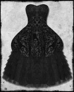   dress sz stunning limited edition gothic steampunk style prom wedding