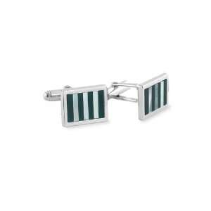  David Donahue Sterling Silver Cuff Links: Jewelry