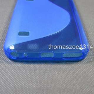 Blue Soft TPU Case Cover For Samsung Galaxy Player 70  