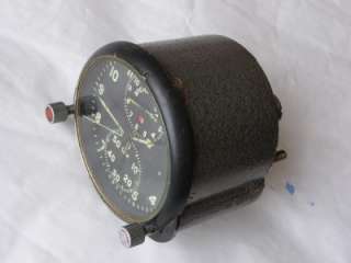 ACH 1 Russian Soviet MIG 29 Chronograph aircraft clock  