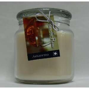  Hand Made Scented Soy 16oz Classic Jar Candle   Amaretto Beauty