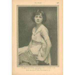  1921 Print Actress Edna Hibbard 