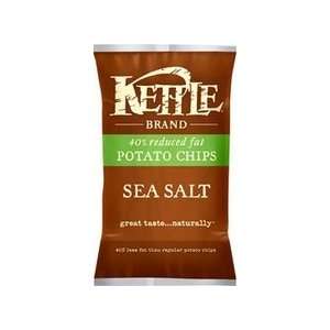  Kettle Foods Sea Salt, Reduced Fat (12 x 8 Oz): Everything 