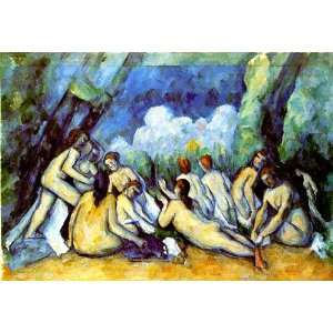  Hand Made Oil Reproduction   Paul Cezanne   32 x 22 inches 