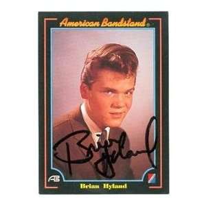   Hyland autographed trading card American Bandstand 