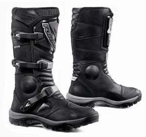 Forma ADVENTURE Black mens motorcycle boots  
