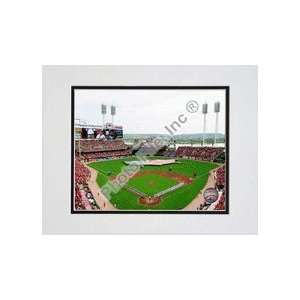  Great American Ball Park 2010 Opening Day Double Matted 8 