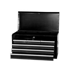  Excel 6 Drawer Portable Metal Tool Chest Black