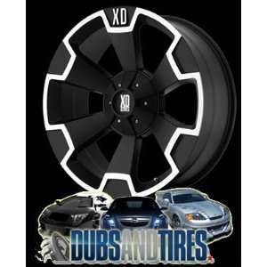   20x9 KMC XD SERIES wheels THUMP Matte Black wheels rims Automotive